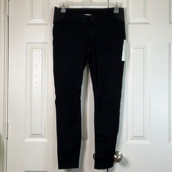 Isabel Maternity - High-Rise Under Belly Skinny Maternity Pants Side Pants Sz 16 - Picture 2 of 14